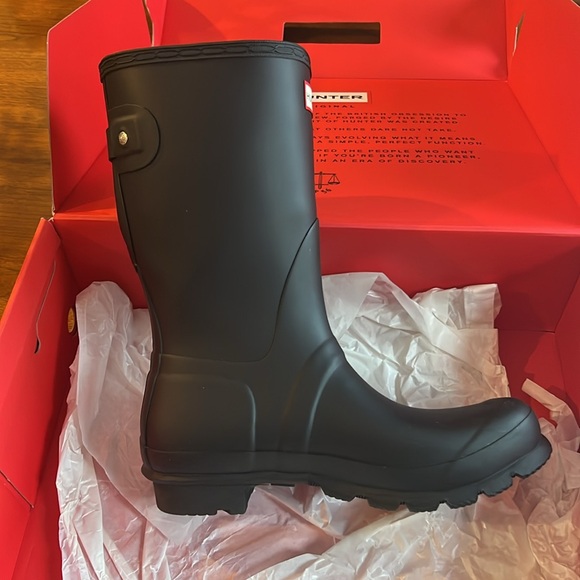 women’s adjustable back hunter boots - Picture 7 of 10